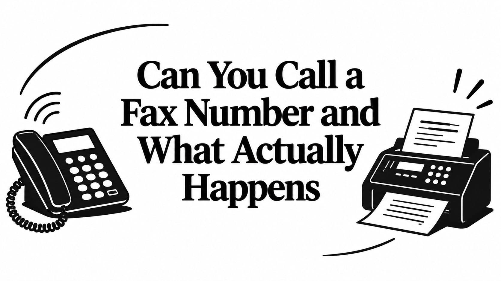 Can You Call a Fax Number and What Actually Happens
