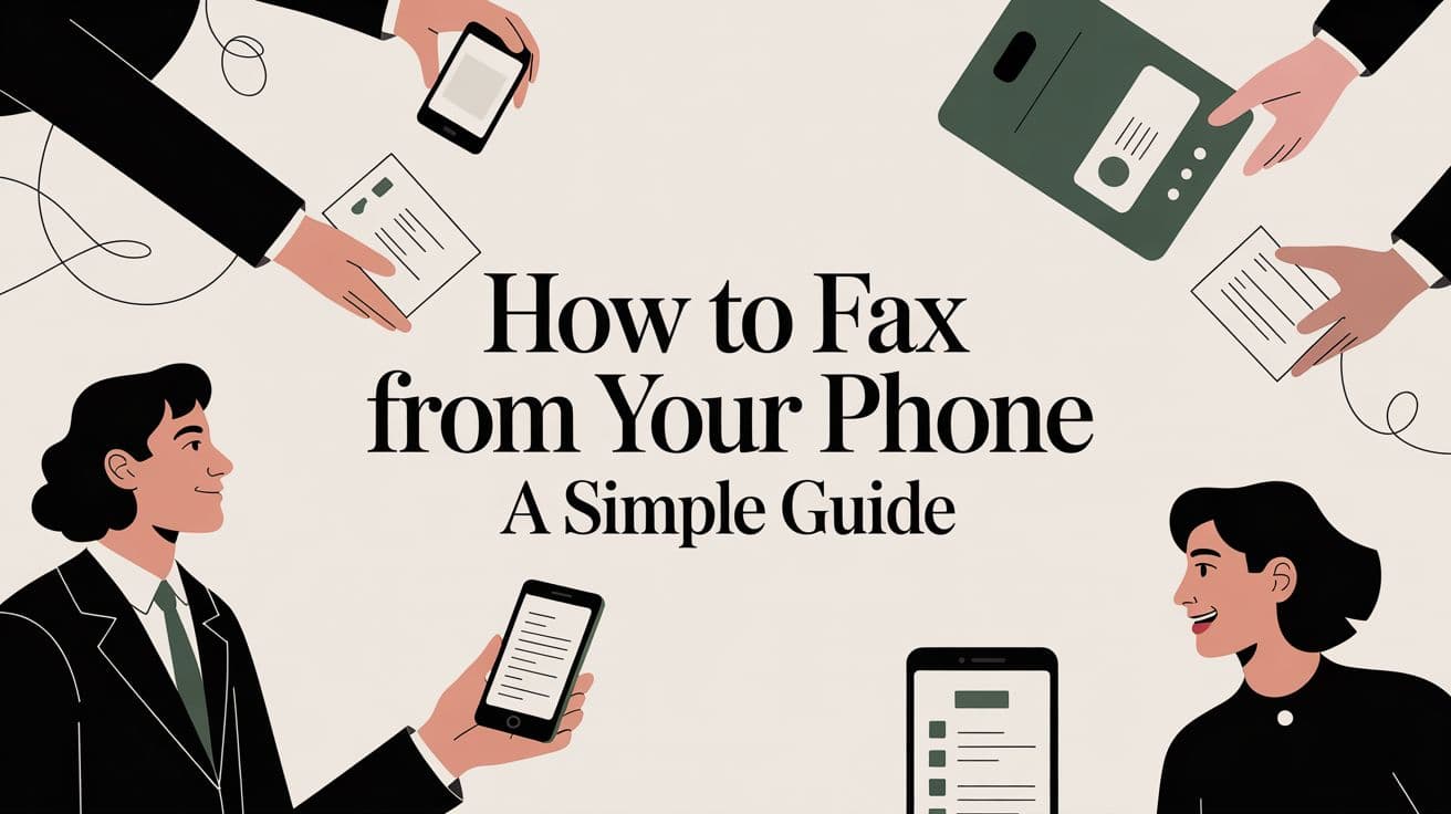 How to Fax from Your Phone A Simple Guide
