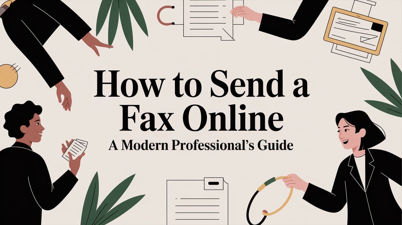 How to Send a Fax Online A Modern Professional’s Guide