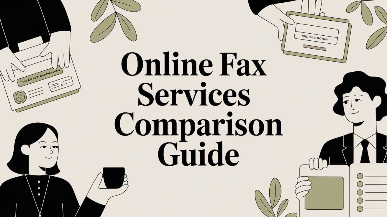 Online Fax Services Comparison Guide