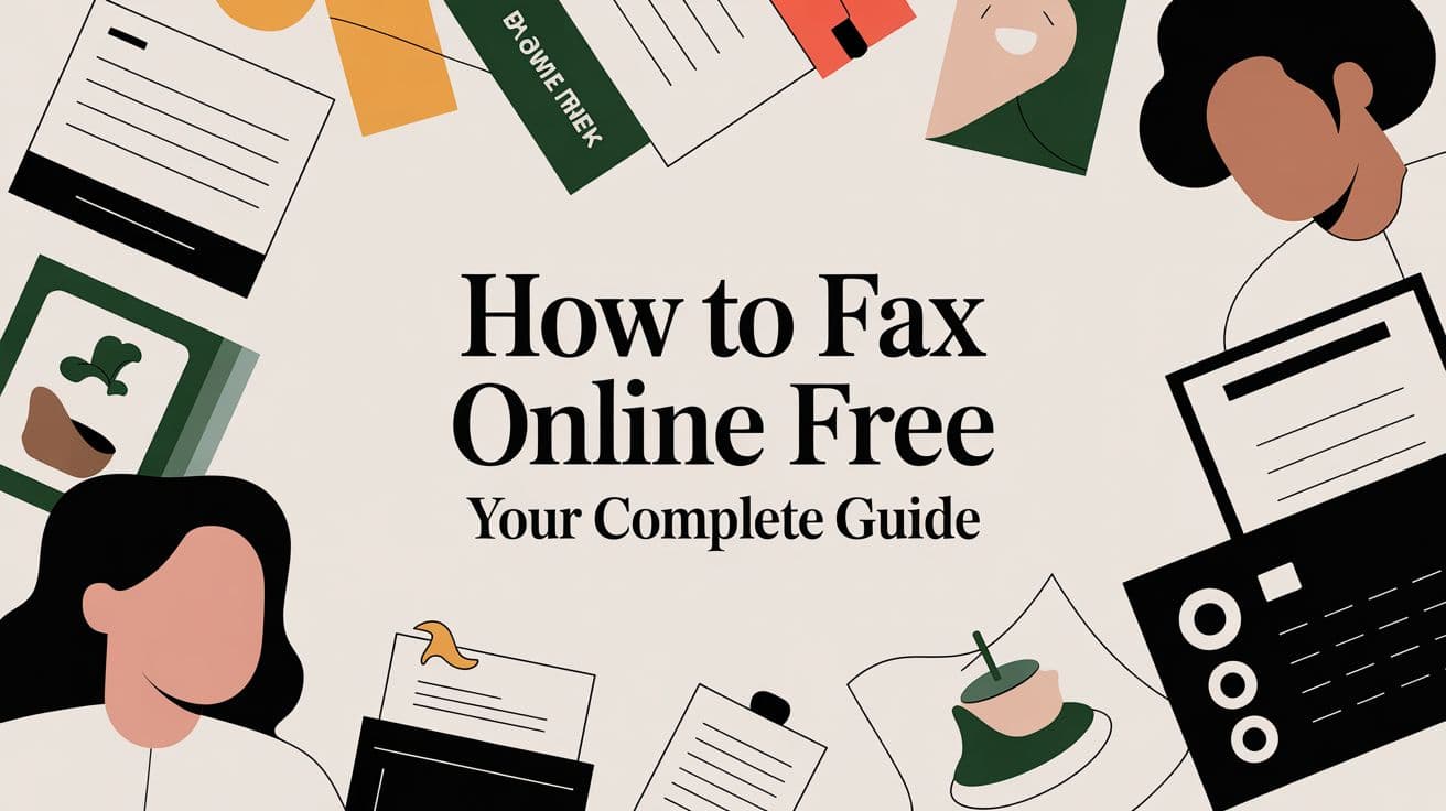 How to Fax Online Free Your Complete Guide