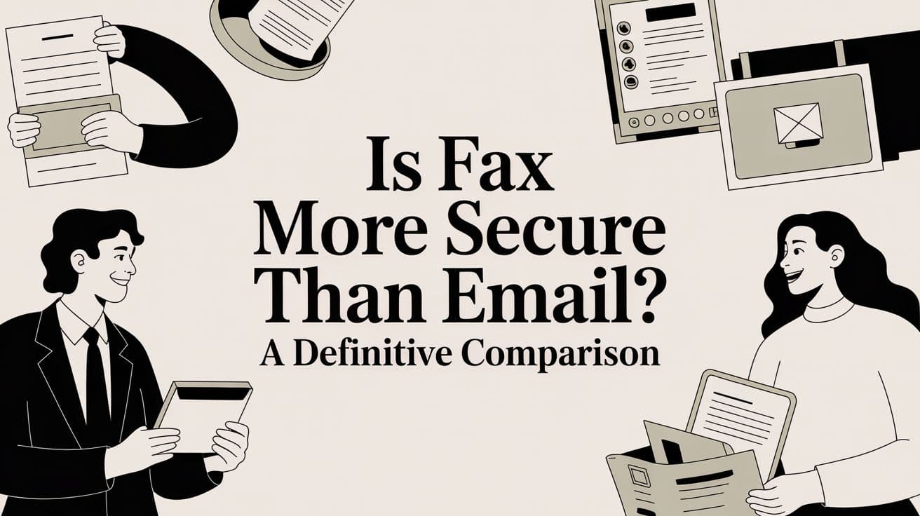 Is Fax More Secure Than Email A Definitive Comparison