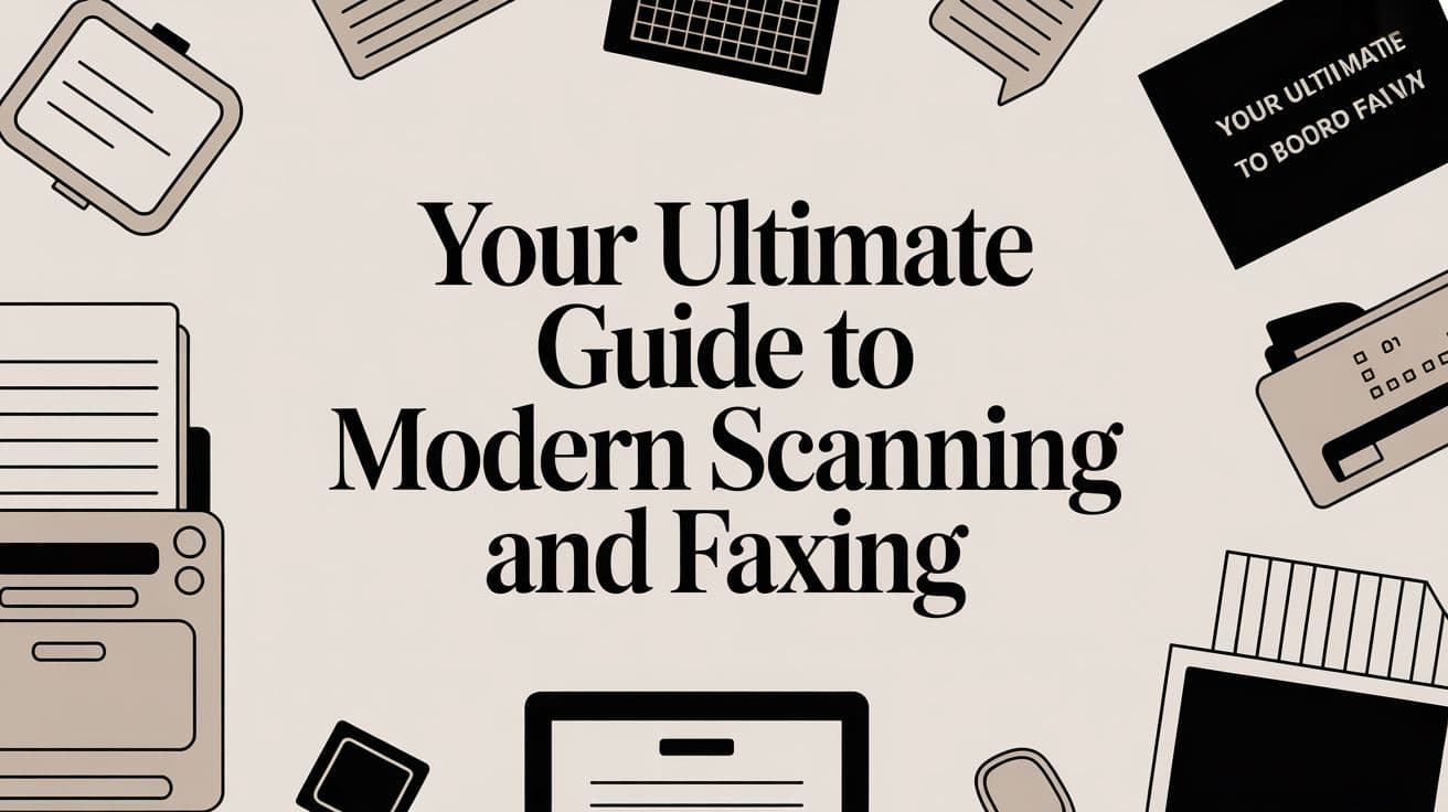 Your Ultimate Guide to Modern Scanning and Faxing