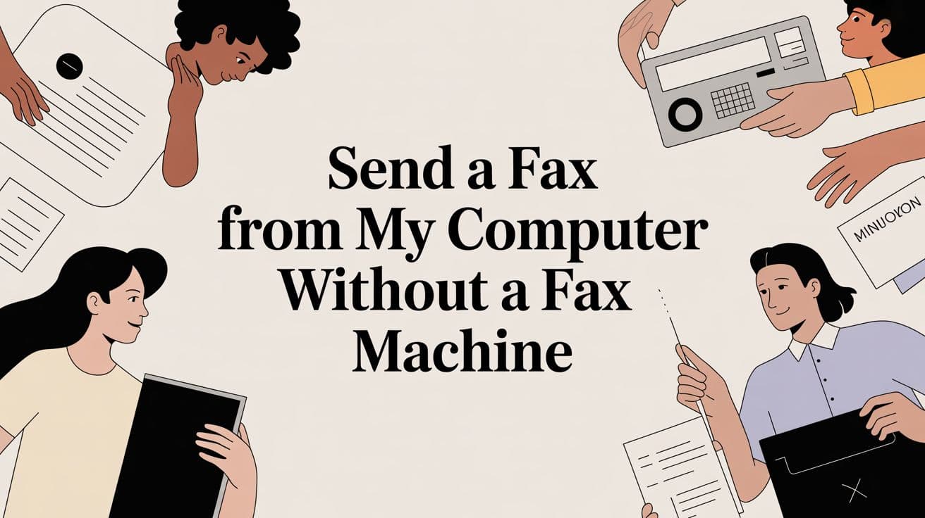Send a Fax from My Computer Without a Fax Machine
