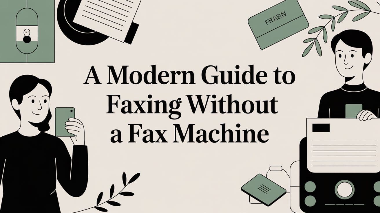 A Modern Guide to Faxing Without a Fax Machine