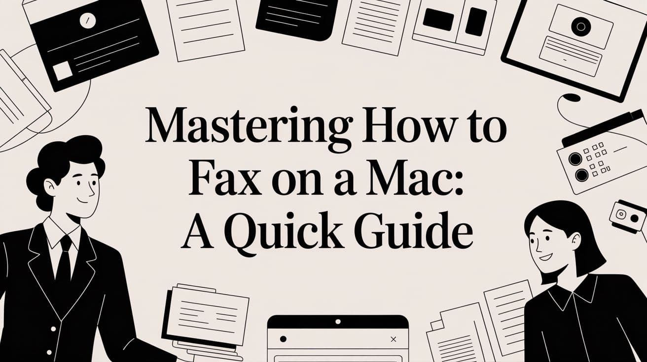 Mastering how to fax on a mac: A Quick Guide