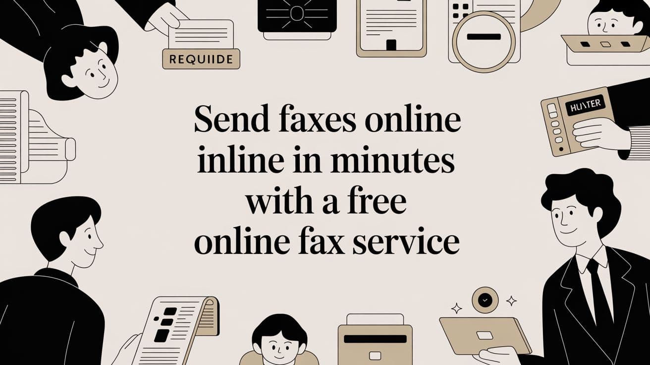 Send Faxes Online in Minutes with a Free Online Fax Service