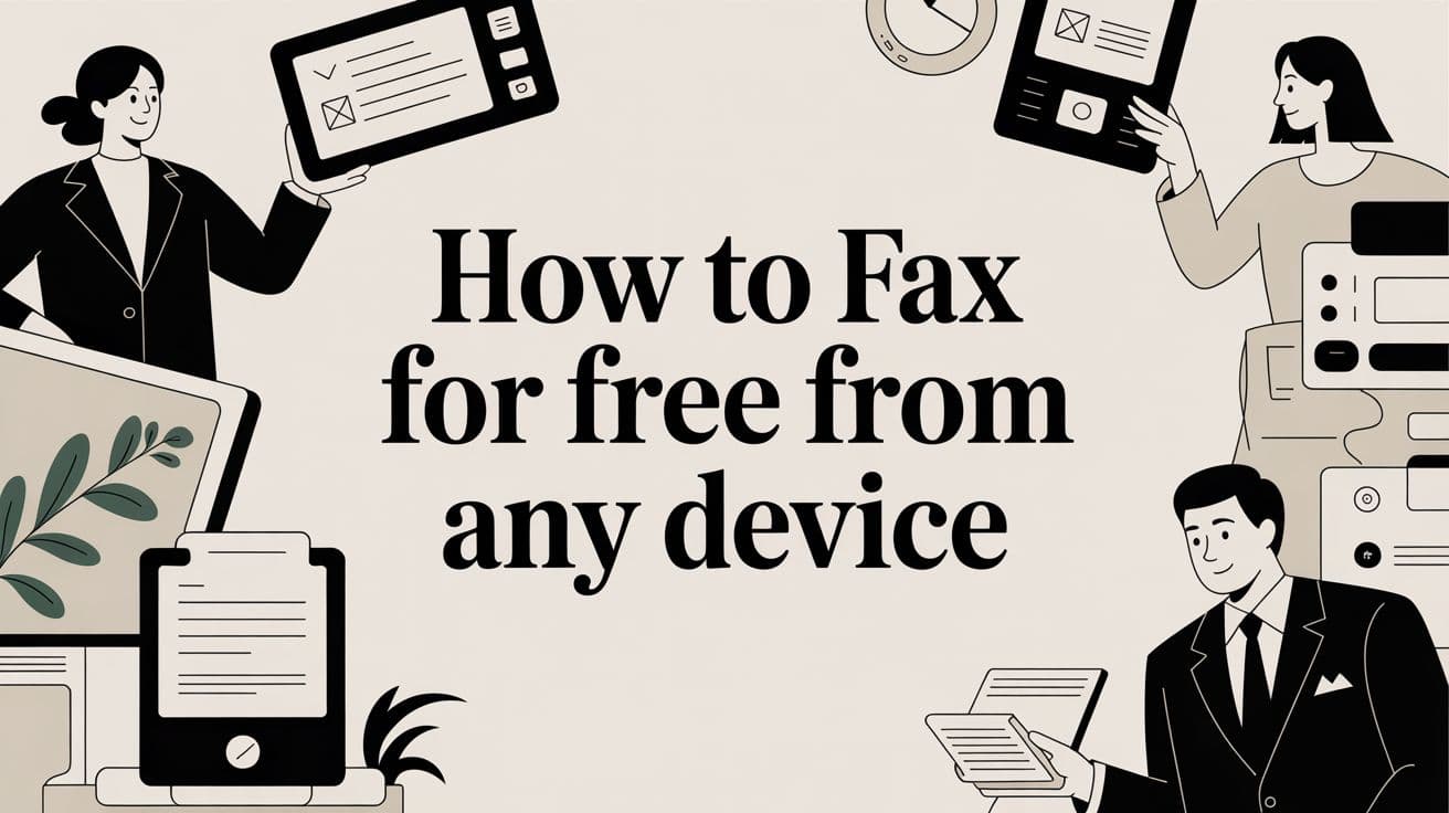 How to Fax for Free From Any Device