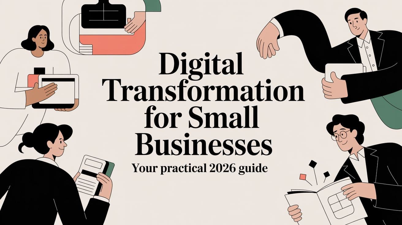 Digital Transformation for Small Businesses Your Practical 2026 Guide