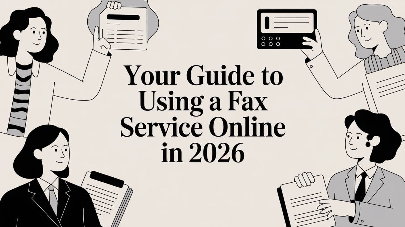Your Guide to Using a Fax Service Online in 2026