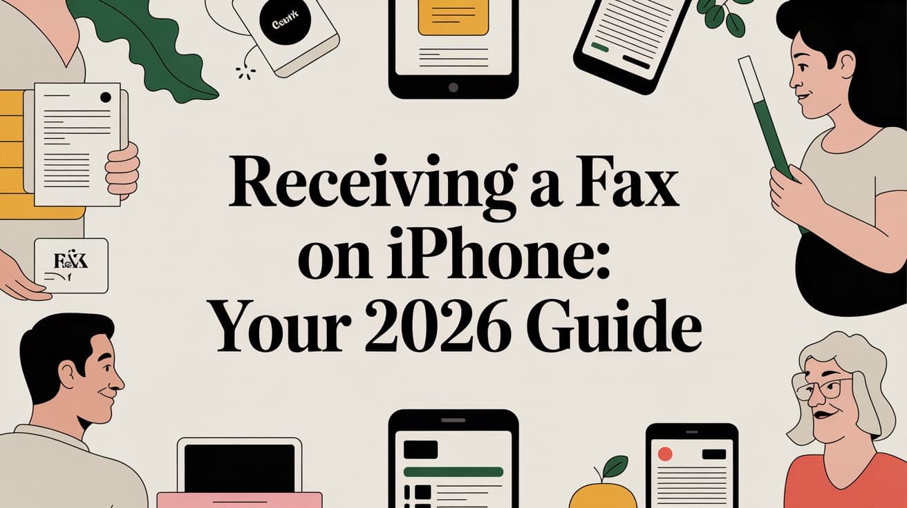 Receiving a Fax on iPhone: Your 2026 Guide