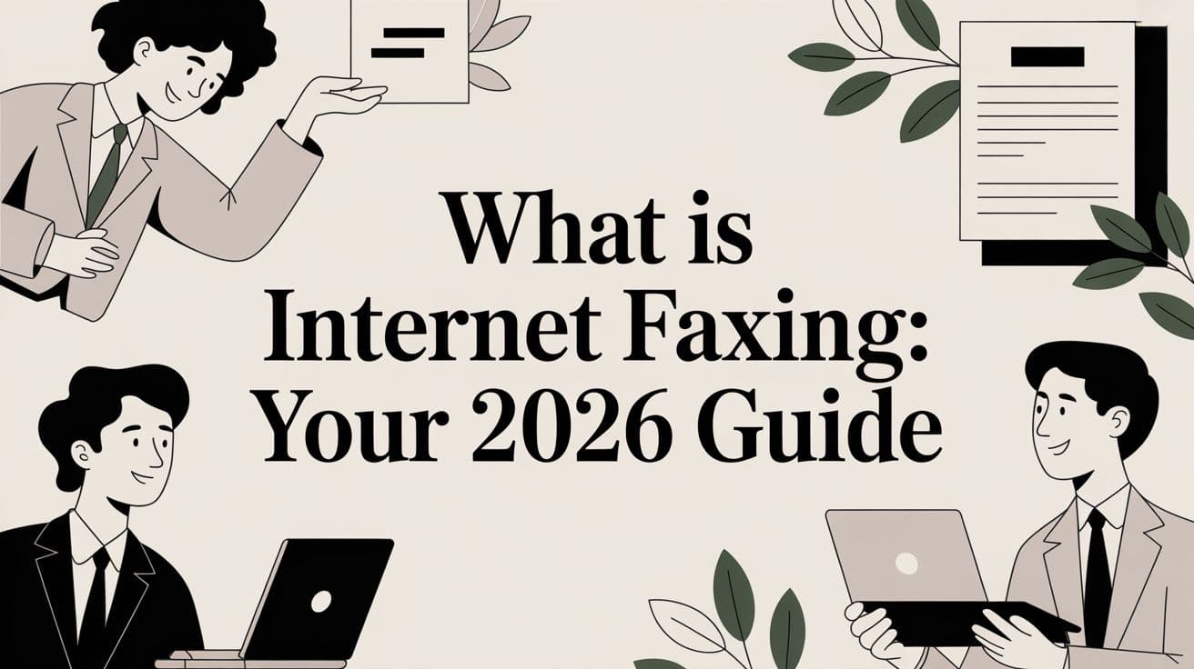 What Is Internet Faxing: Your 2026 Guide