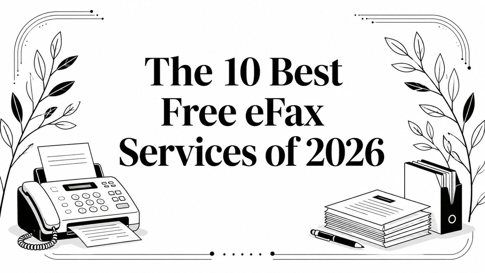 The 10 Best Free eFax Services of 2026