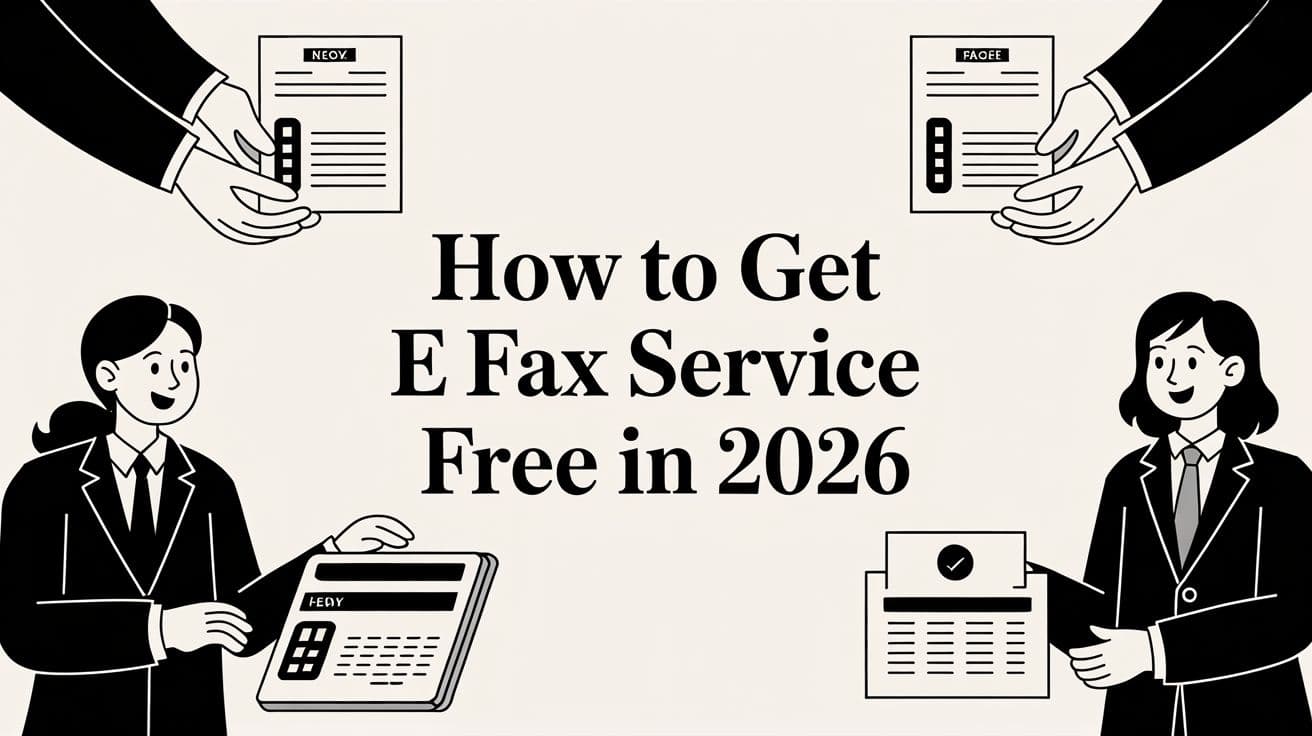 How to Get E Fax Service Free in 2026