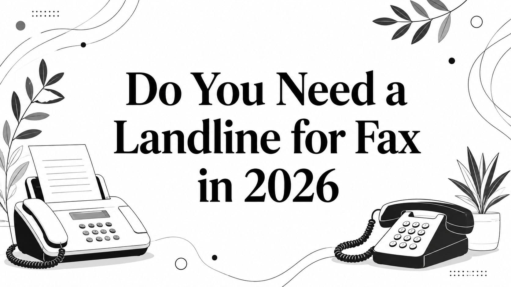 Do You Need a Landline for Fax in 2026