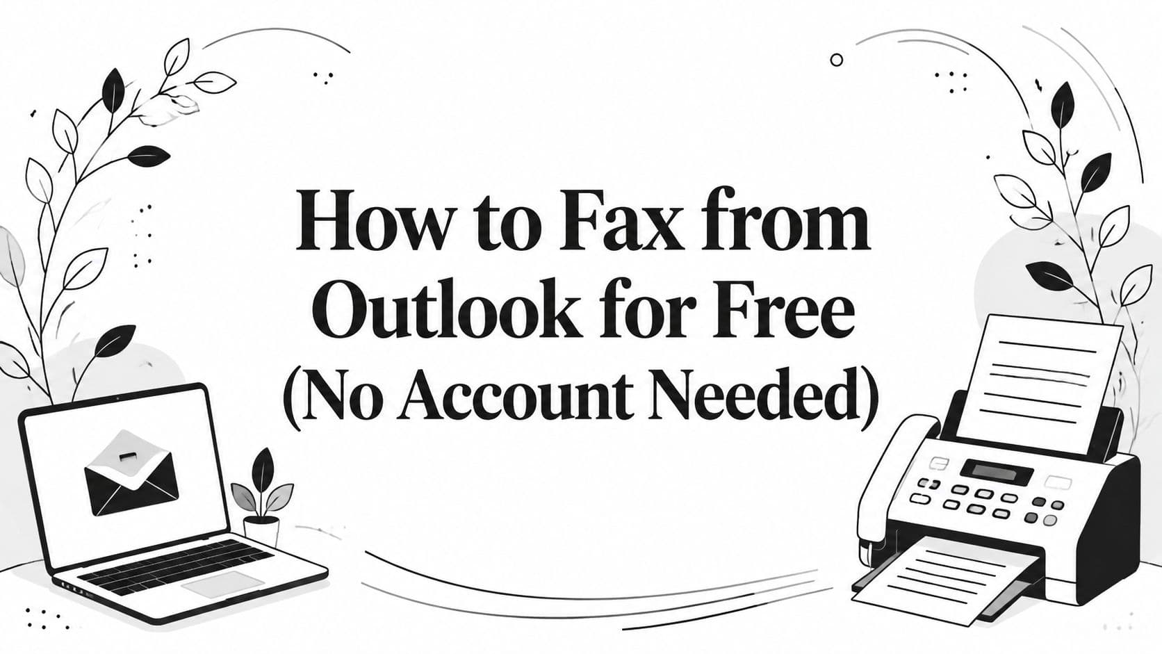 How to Fax from Outlook for Free (No Account Needed)