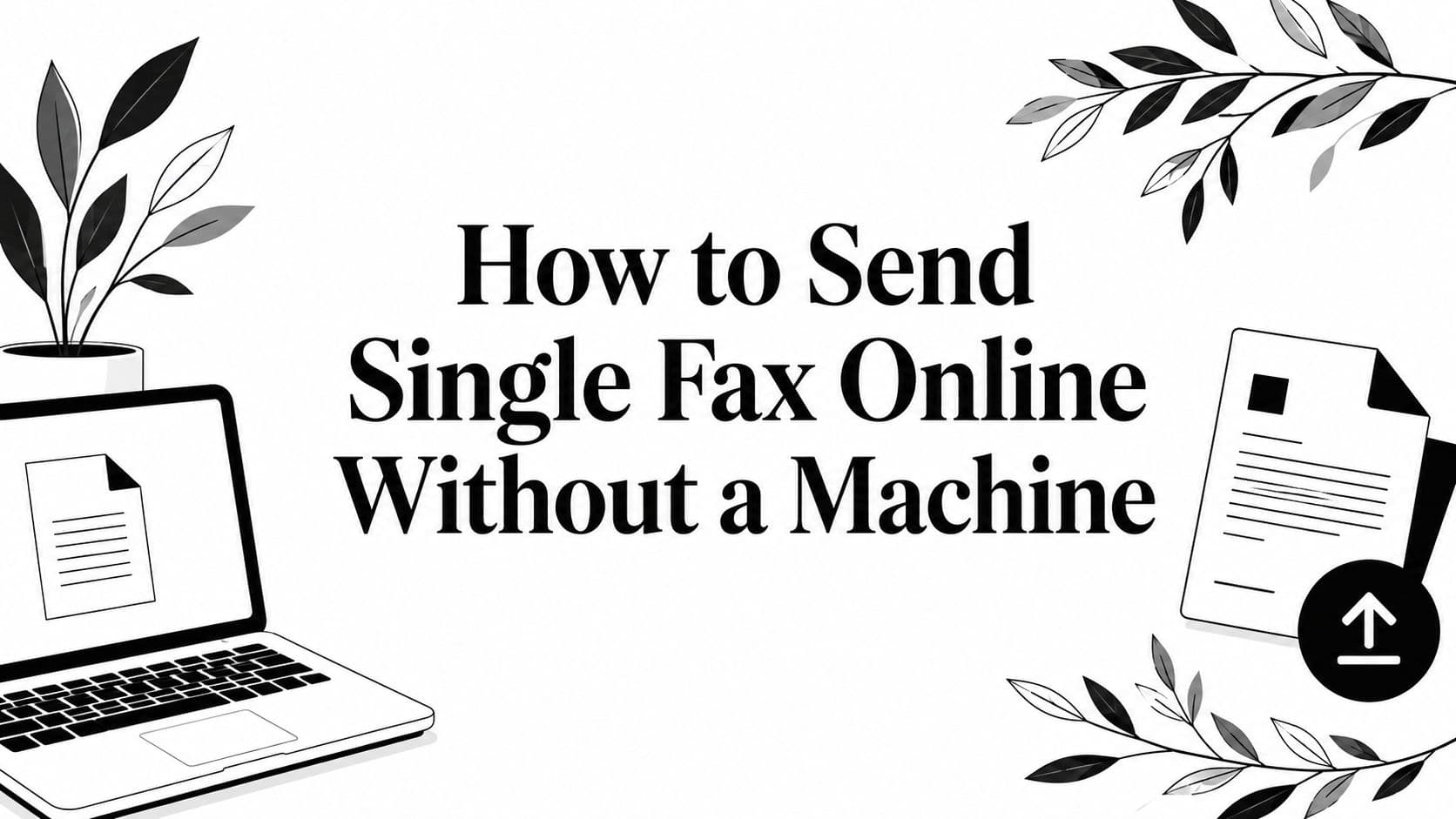 How to Send Single Fax Online Without a Machine