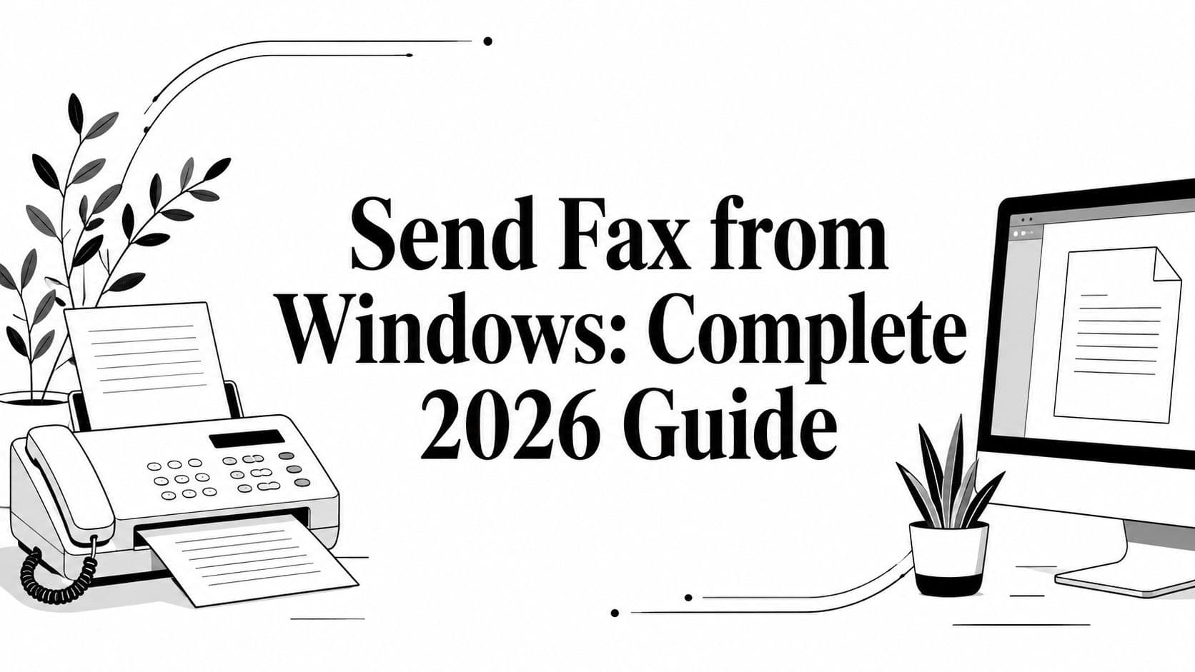 Send Fax from Windows: Complete 2026 Guide
