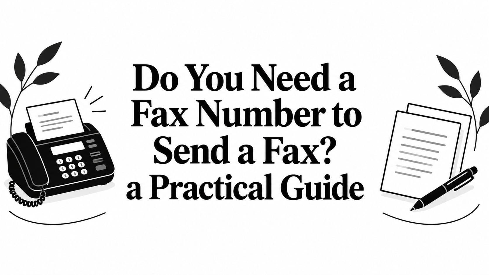 Do You Need a Fax Number to Send a Fax? a Practical Guide
