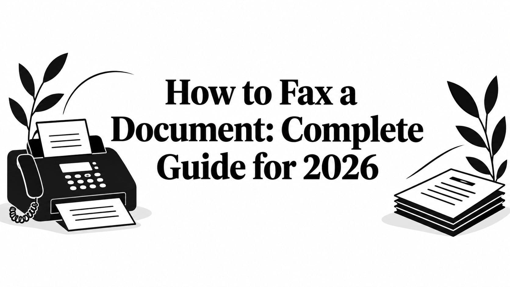 How to Fax a Document: Complete Guide for 2026